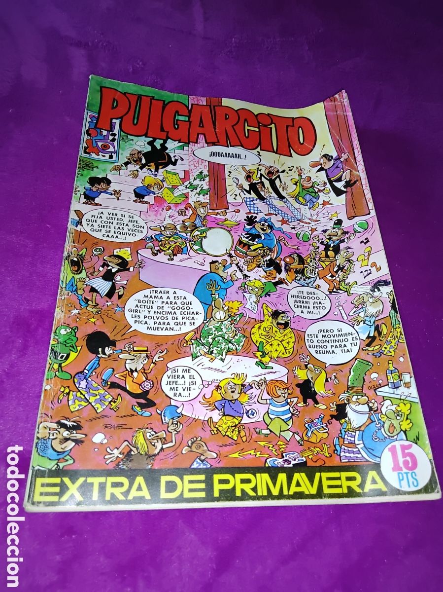 Tebeos: PULGARCITO EXTRA DE PRIMAVERA 15 PTAS - Foto 1