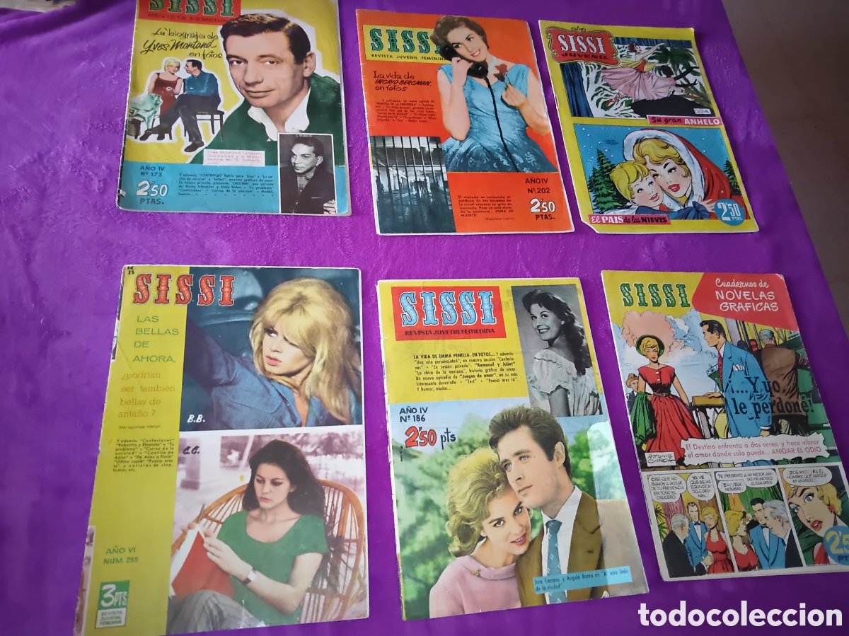 Tebeos: SISSI, LOTE DE 6 COMICS DIFERENTES - Foto 1