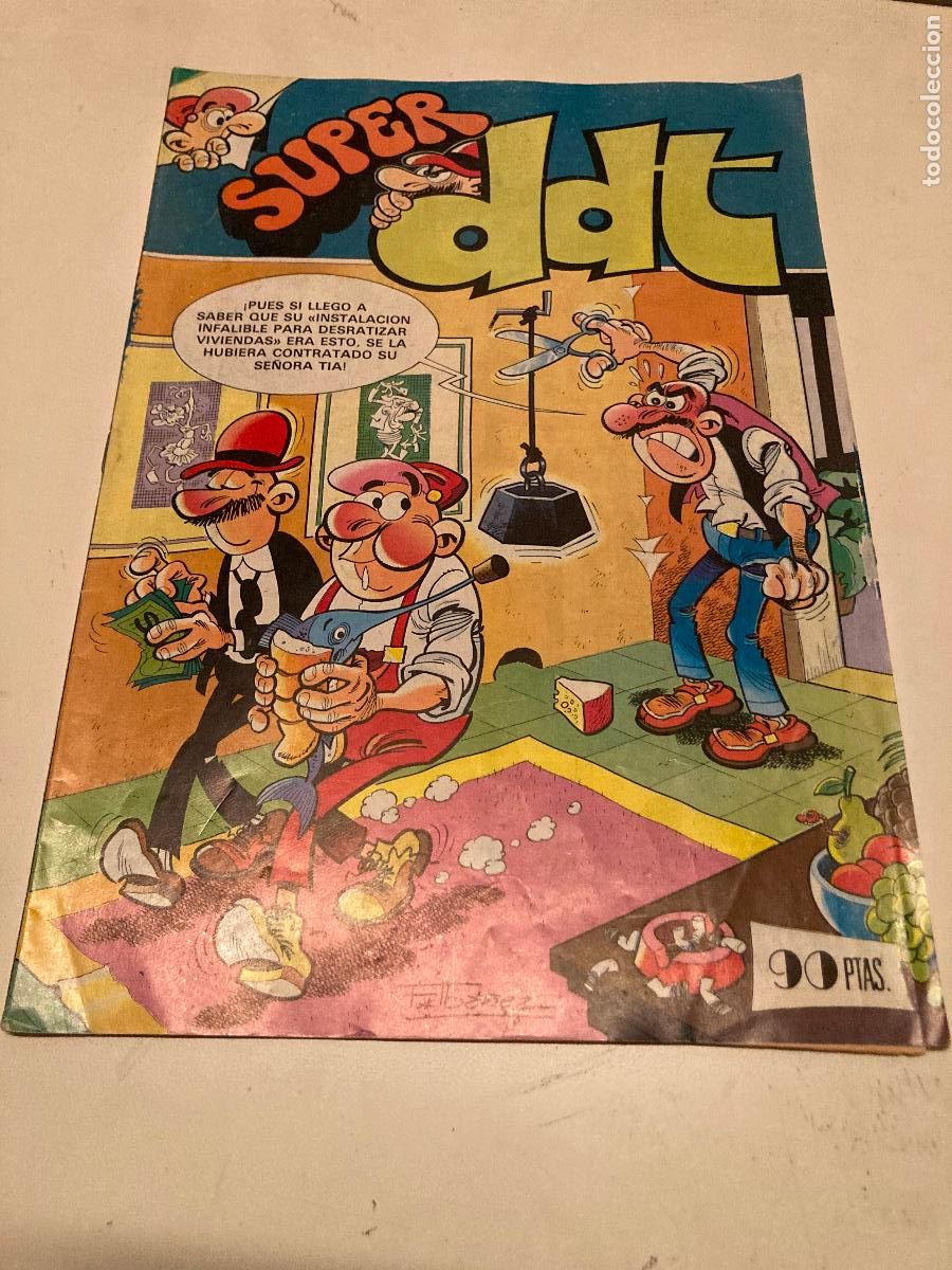Tebeos: SUPER DDT N&ordm; 122. BRUGUERA 1983