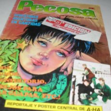 Tebeos: PECOSA Nº4,2ªEDICION,CON REPORTAJE Y POSTER DE A-HA,(DE 54),MC.1986.