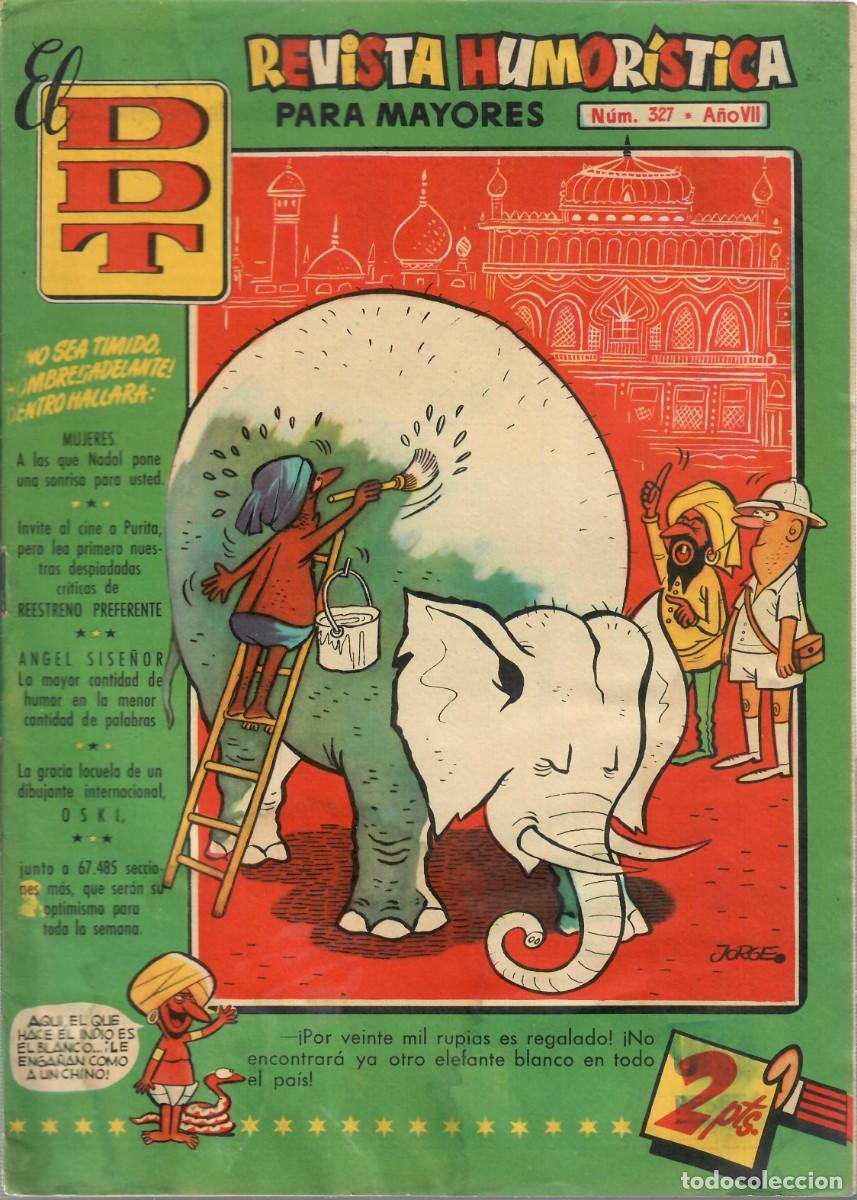Livros de Banda Desenhada: El DDT - A&ntilde;o VII - N&uacute;m. 327 - Editorial Bruguera