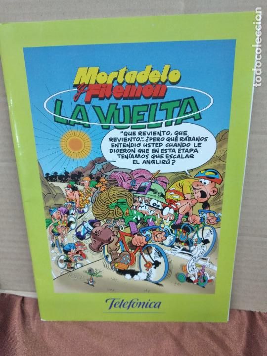 Tebeos: MORTADELO Y FILEMON: LA VUELTA. IBA&Ntilde;EZ. EDICIONES B, 2000. TELEFONICA - Foto 1