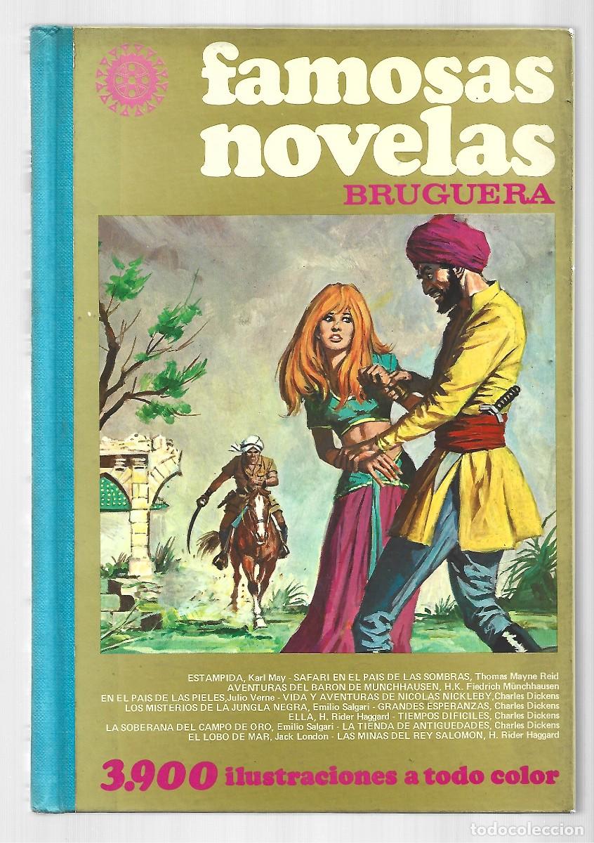 Livros de Banda Desenhada: Famosas novelas XII, 1979, Bruguera, muy buen estado