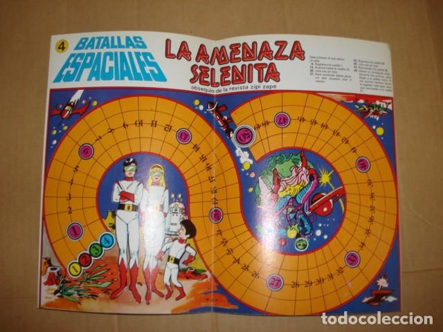 Livros de Banda Desenhada: Juego Batallas espaciales 4: la amenaza selenita, Bruguera, muy buen estado