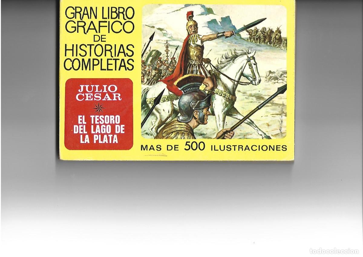 Tebeos: GRAN LIBRO GRAFICO N&ordm; 4 JULIO CESAR - Foto 1