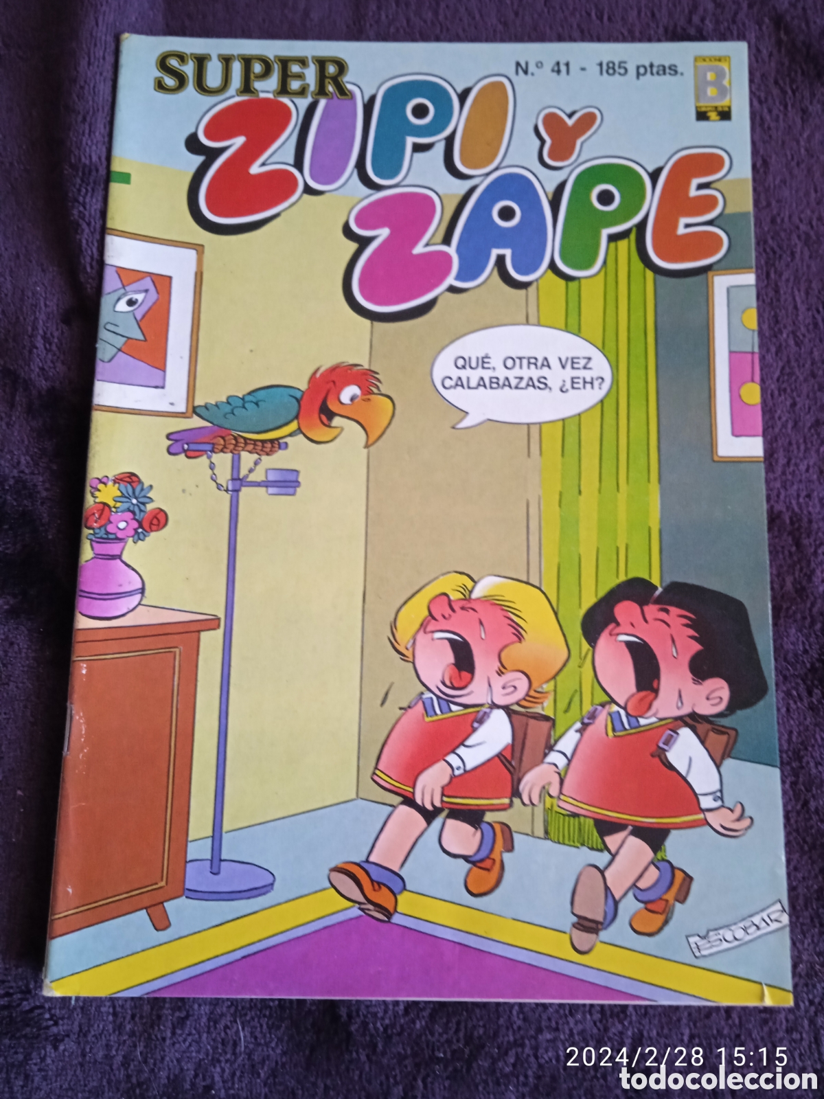 Tebeos: SUPER ZIPI ZAPE N&ordm; 41 - EDITA : EDICIONES B