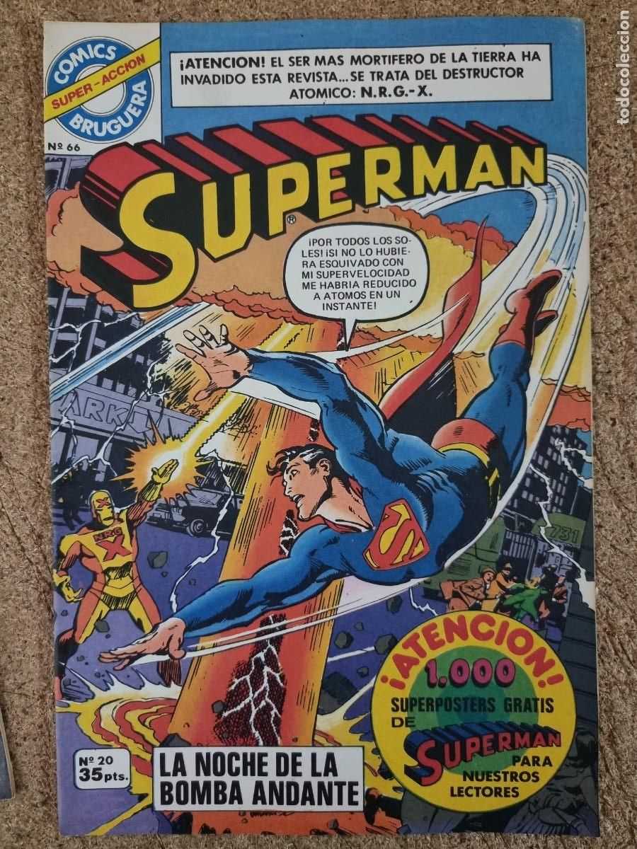 Tebeos: Superman 20 Comics Super-Accion.Bruguera - Foto 1
