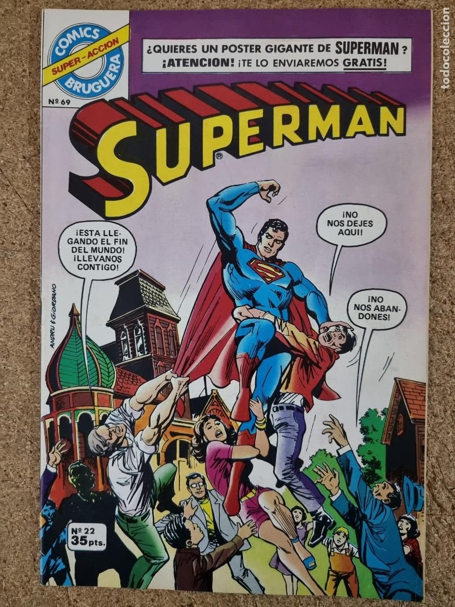 Tebeos: Superman 22 Comics Super-Accion.Bruguera - Foto 1