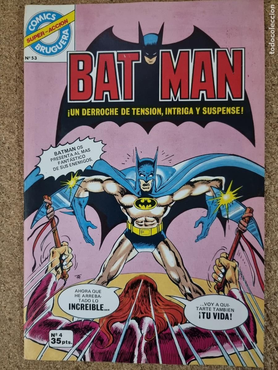Tebeos: Batman 4 Comics Super-Accion.Bruguera - Foto 1