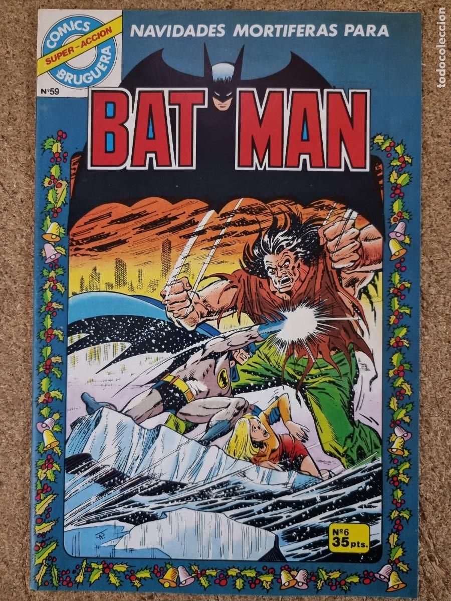 Tebeos: Batman 6 Comics Super-Accion.Bruguera - Foto 1