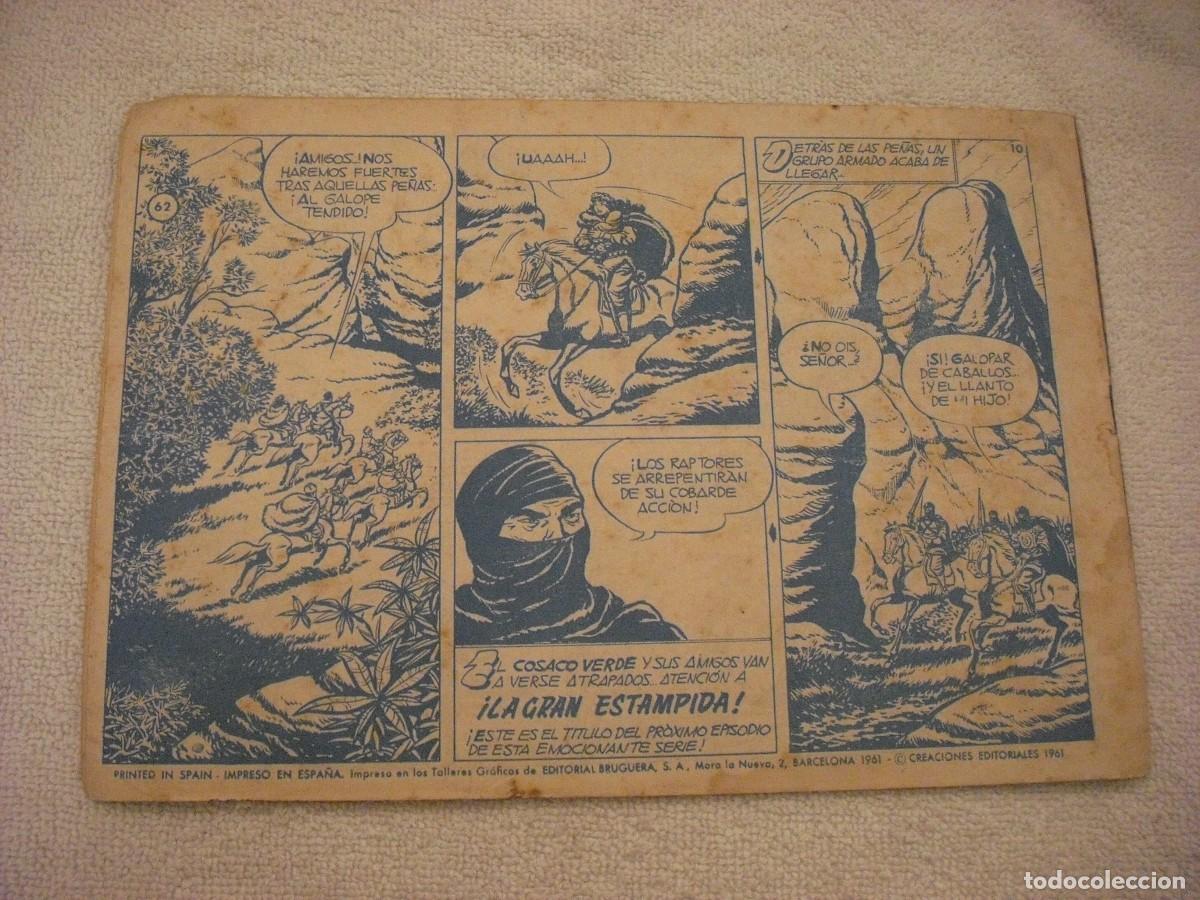 Tebeos: EL COSACO VERDE N. 62 , ORIGINAL - Foto 2