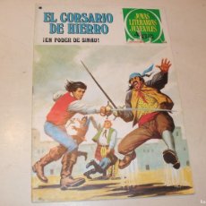 Tebeos: EL CORSARIO DE HIERRO 42 EN PODER DE SINAU¡,(DE 58).BRUGUERA,1977