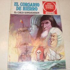 Tebeos: EL CORSARIO DE HIERRO 11 EL CIRCO BAMBADABUM,(DE 58).BRUGUERA,1977