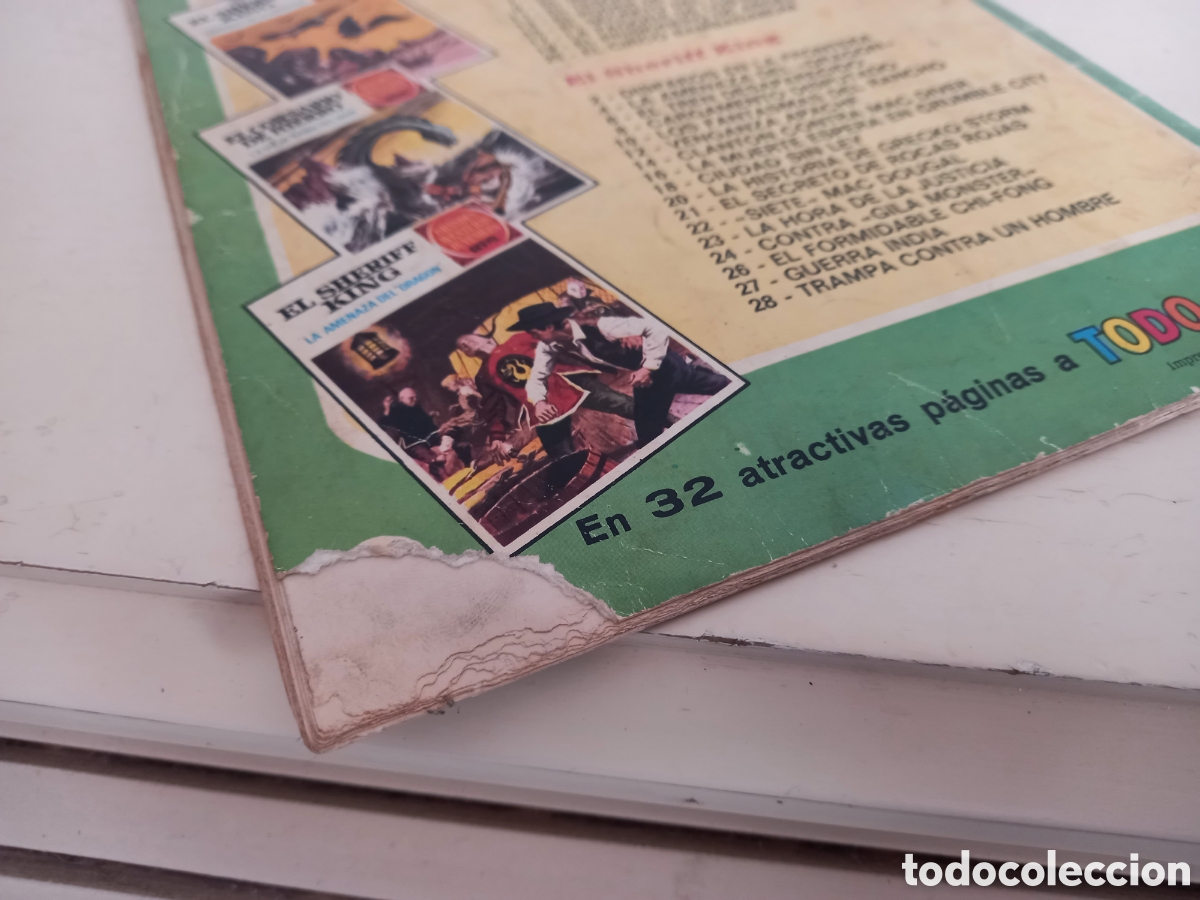 Tebeos: EL SHERIFF KING. Bruguera. Num 22 - Foto 3