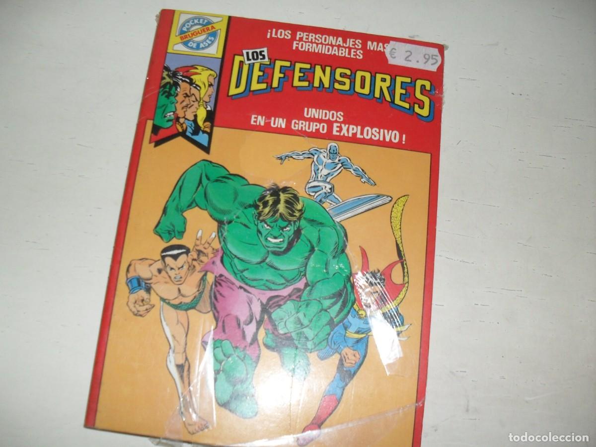 Tebeos: POCKET DE ASES 35 LOS DEFENSORES,(DE 39),ULTIMOS N&ordm;.BRUGUERA,1981