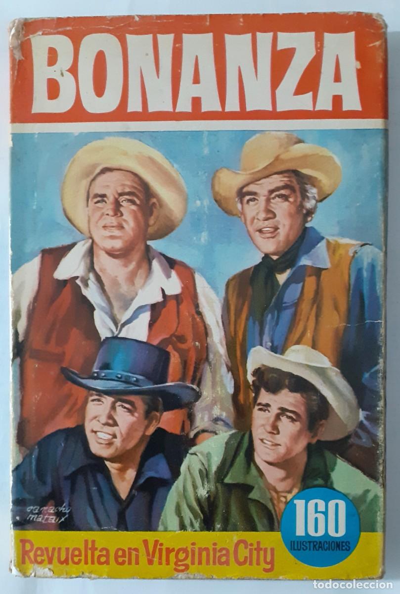Tebeos: BONANZA-COLECCI&Oacute;N H&Eacute;ROES- N&ordm; 10 -REVUELTA EN VIRGINIA CITY-1&ordf; ED.-1963-EDMOND-DIF&Iacute;CIL-LEA-0026