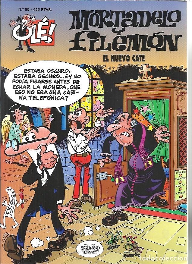 Tebeos: N&ordm; 80 MORTADELO Y FILEMON EL NUEVO CATE - Foto 1