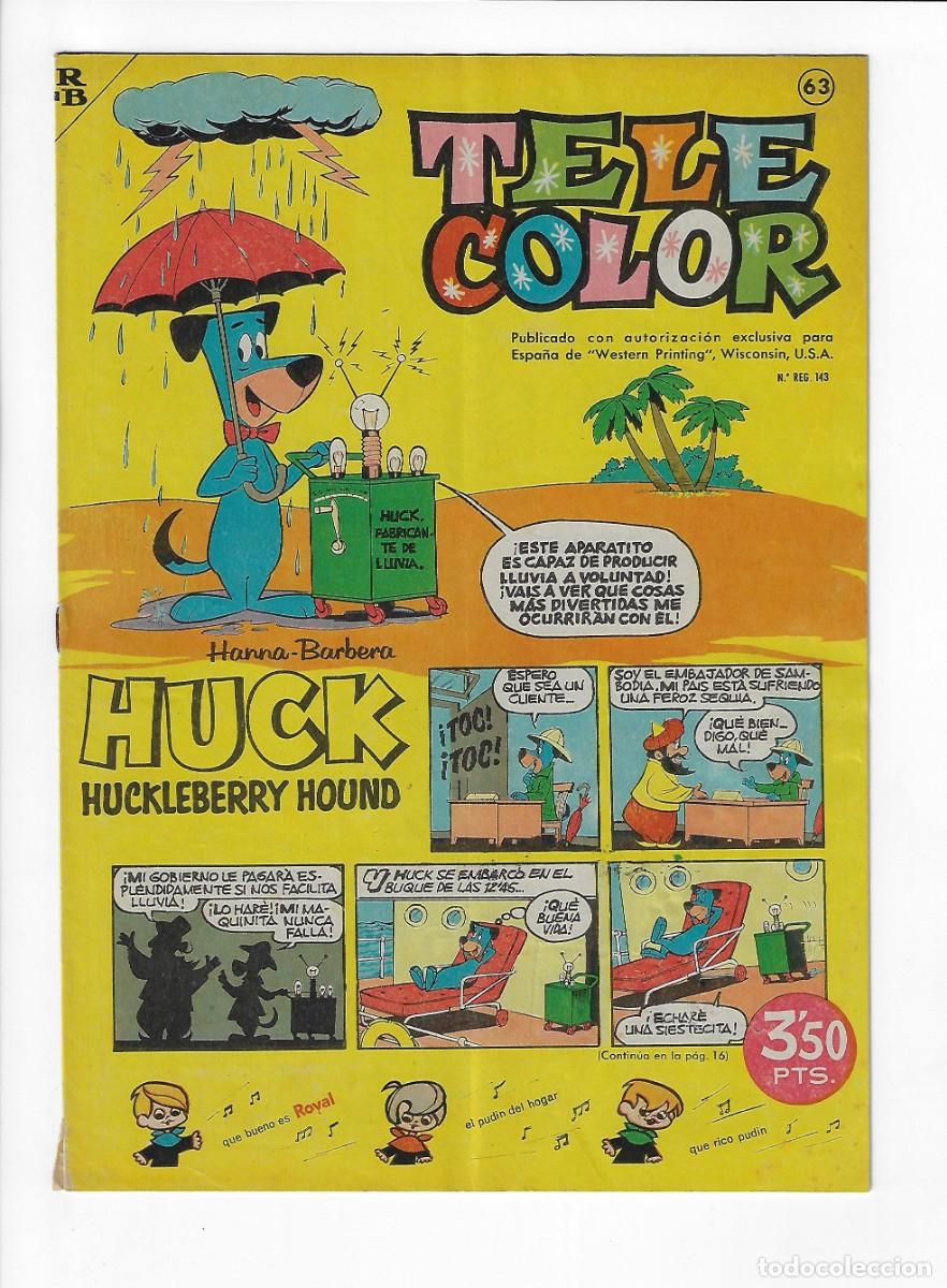 Tebeos: Bruguera. Tele color. 63. - Foto 1