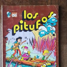 Tebeos: LOS PITUFOS, EL PAIS MALDITO - COLECCION OLE! Nº 14 - BRUGUERA 1981 1ª EDICION.