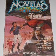 Tebeos: COMIC NOVELAS ILUSTRADAS TOMO Nº12 - EDITORIAL BRUGUERA
