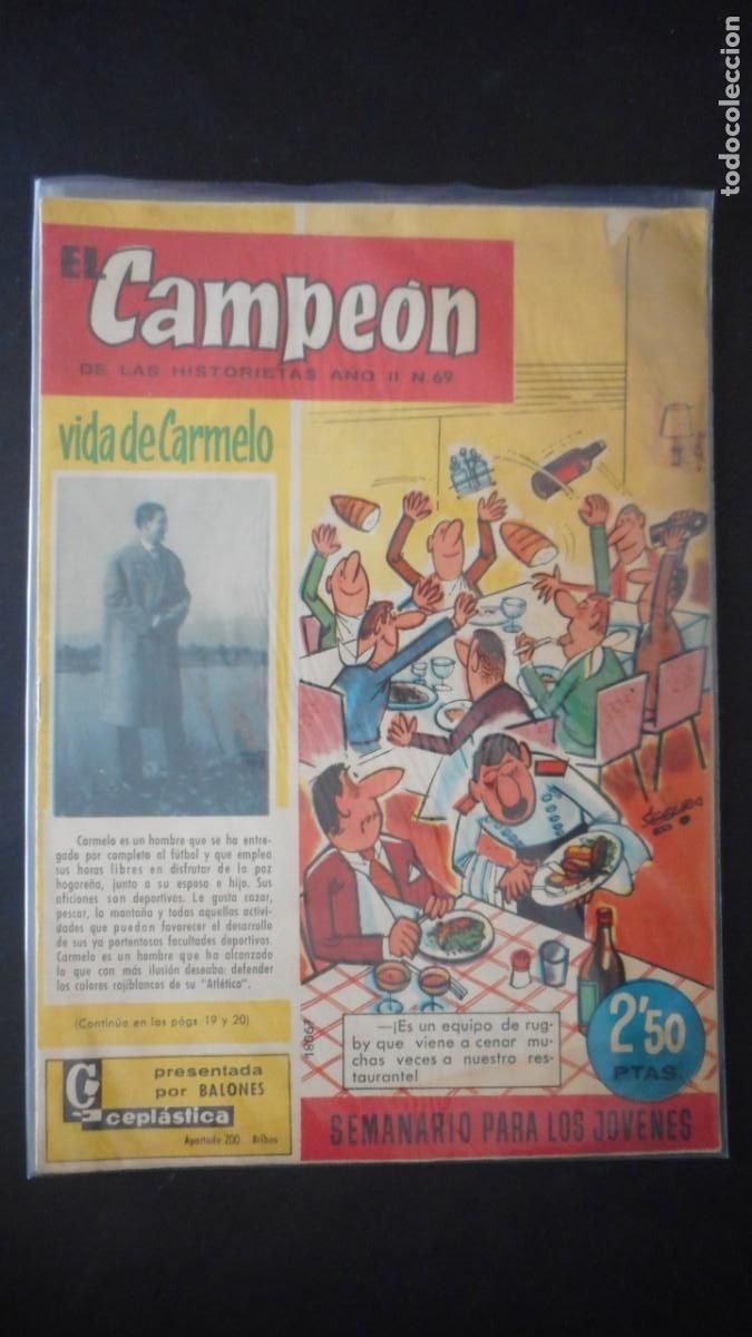 BDs: EL CAMPE&Oacute;N REVISTA N&ordm; 69 / C-3