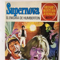 Tebeos: GRANDES AVENTURAS JUVENILES, NUM. 50. SUPERNOVA. EL ENIGMA DE HUMBERTON. BRUGUERA 1973