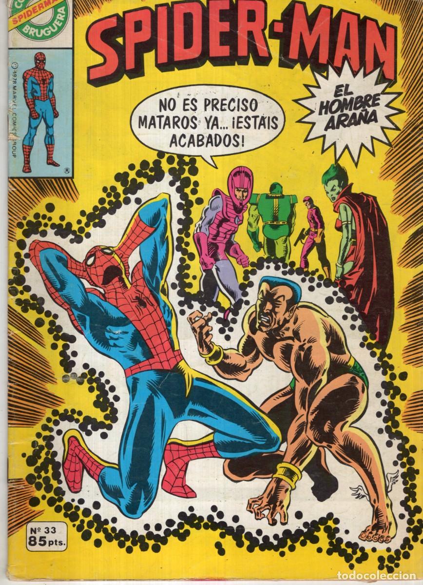 Tebeos: SPIDERMAN N&ordm; 33 - BRUGUERA - Foto 1