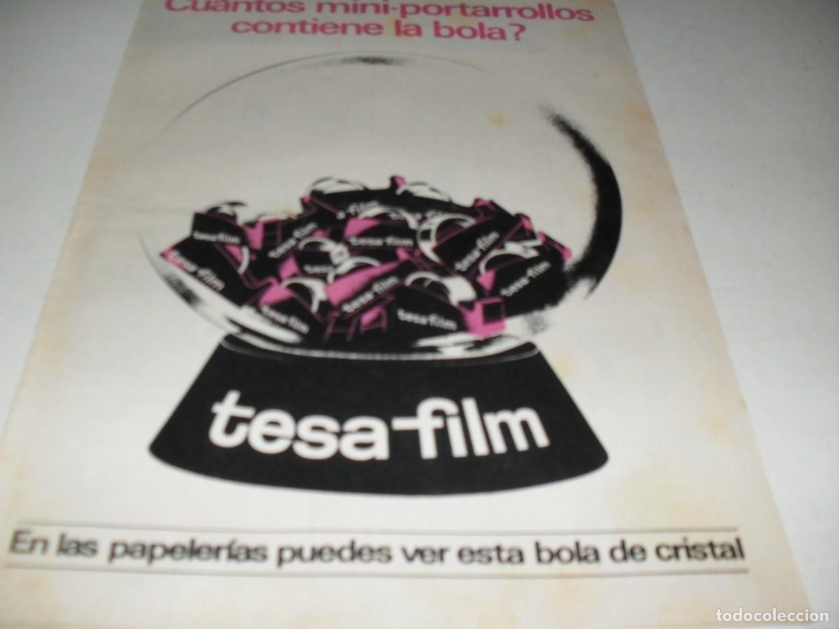 Tebeos: HOJA PUBLICITARIA TESA FILM+AQUILES TALON.BRUGUERA,A&Ntilde;OS 70