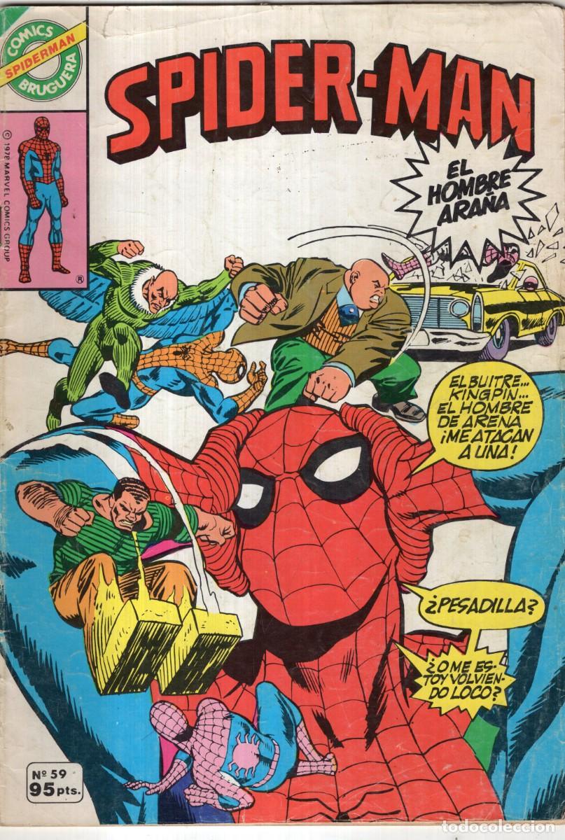 Tebeos: SPIDERMAN N&ordm; 59 - BRUGUERA - Foto 1