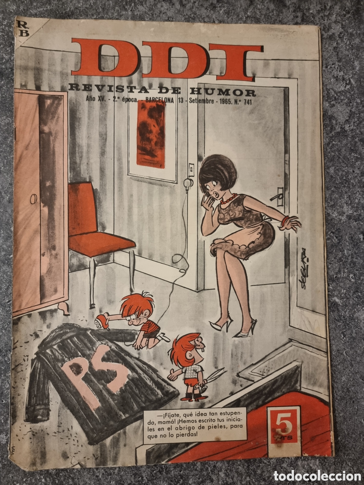 Tebeos: DDT 1965, n&uacute;meros 719, 728, 737, 741 - Foto 8