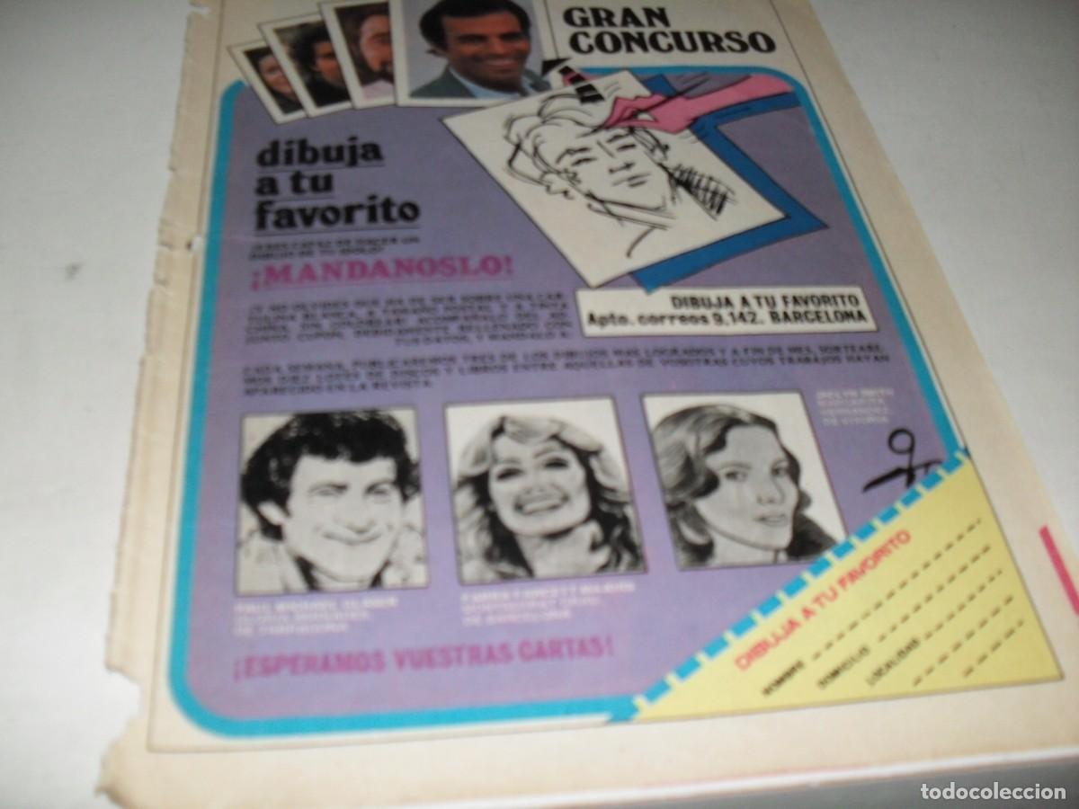 Tebeos: HOJA PUBLICITARIA CRAN CONCURSO DIBUAJ A TU FAVORITO.BRUGUERA,A&Ntilde;OS 70