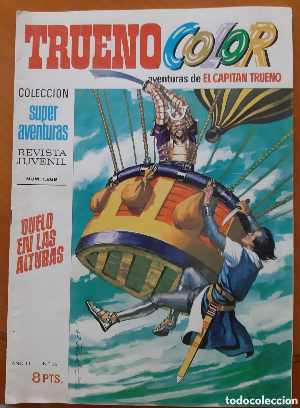 Tebeos: C&oacute;mic Capit&aacute;n Trueno color Bruguera. N&uacute;mero 73 - Foto 1