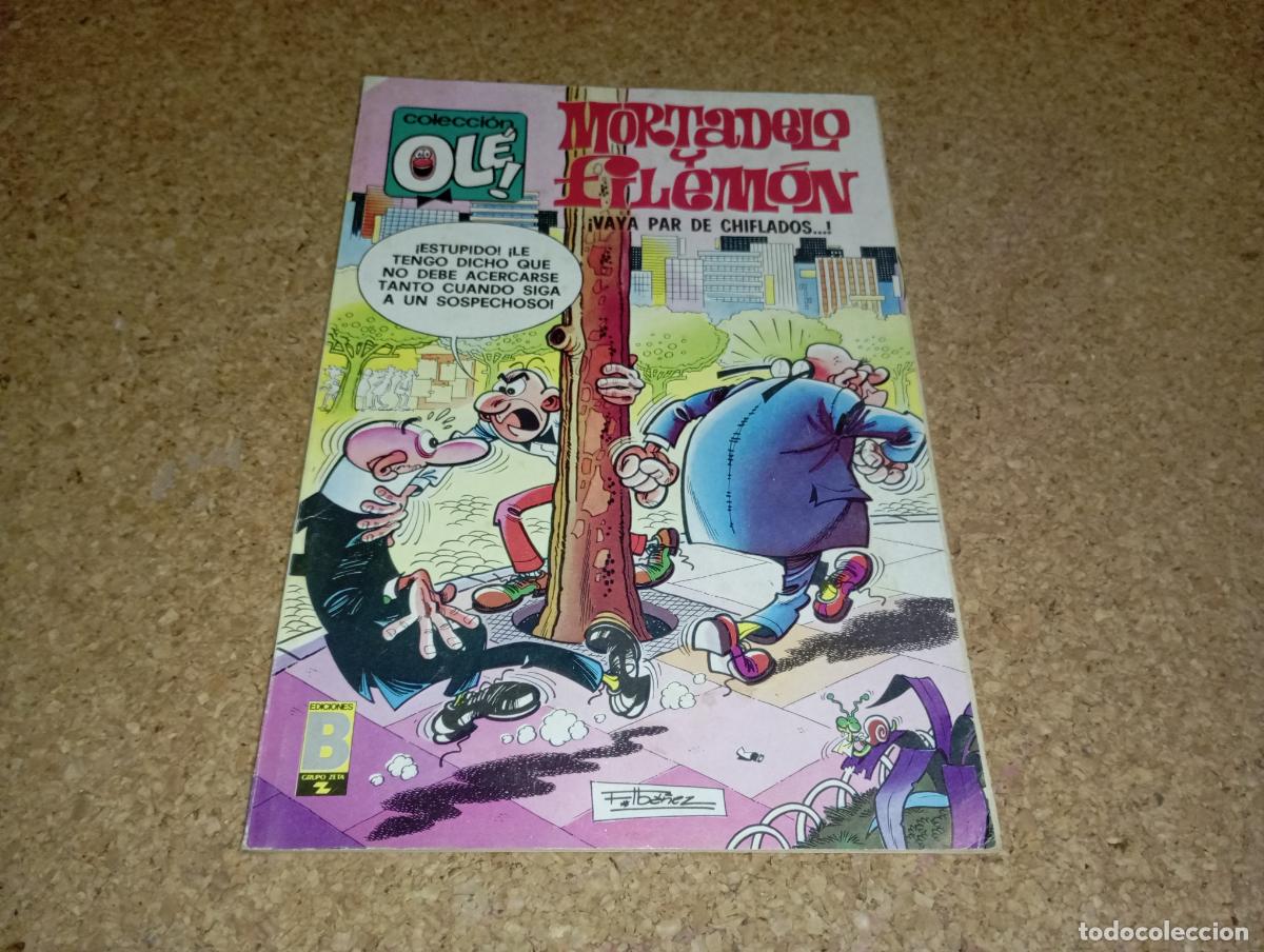 Tebeos: Tebeo comic Mortadelo y Filemón ¡Vaya par de chiflados...! Colección Ole 1988