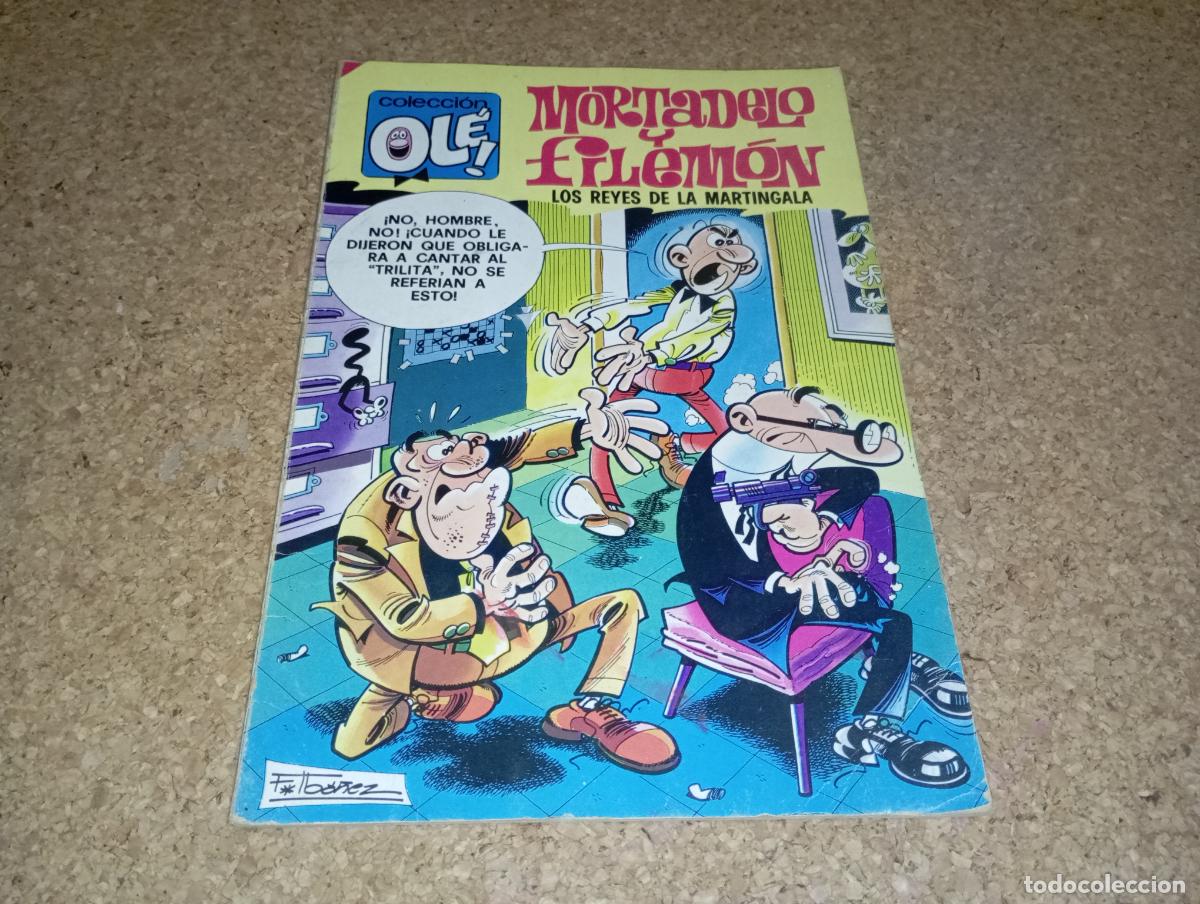 Tebeos: Tebeo comic Mortadelo y Filemón Los reyes de la martingala Colección Ole 1985