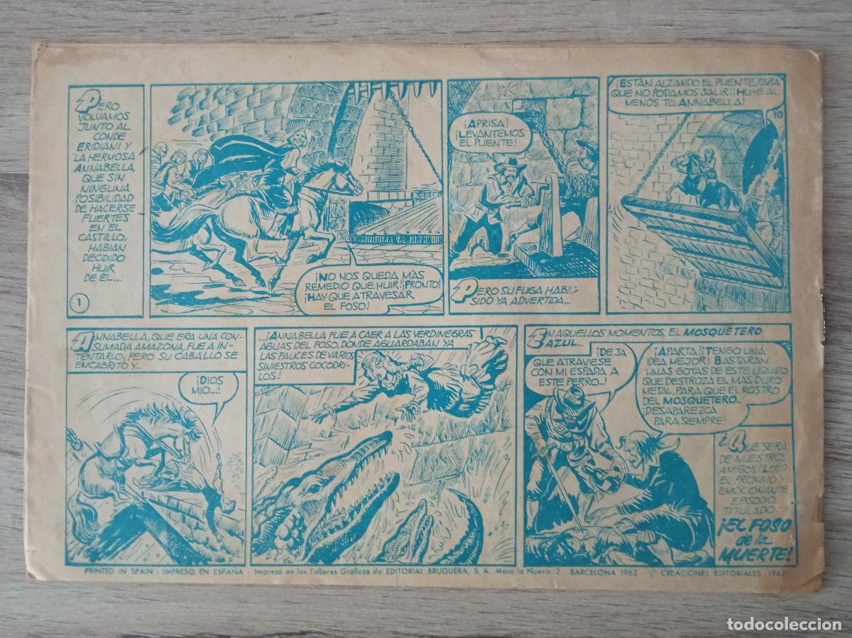 Tebeos: EL MOSQUETERO AZUL N&ordm; 1 - Foto 3