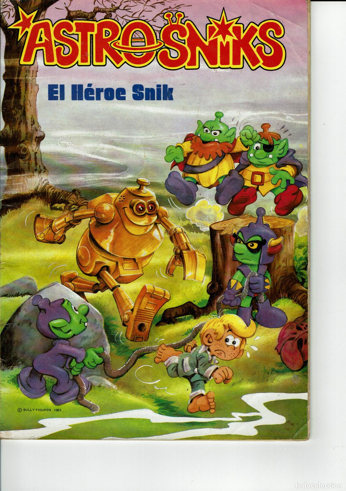 Comics: COMIC ASROSNIKS BRUGUERA TAPA BLANCA EL HEROE SNIK N&ordm; 1
