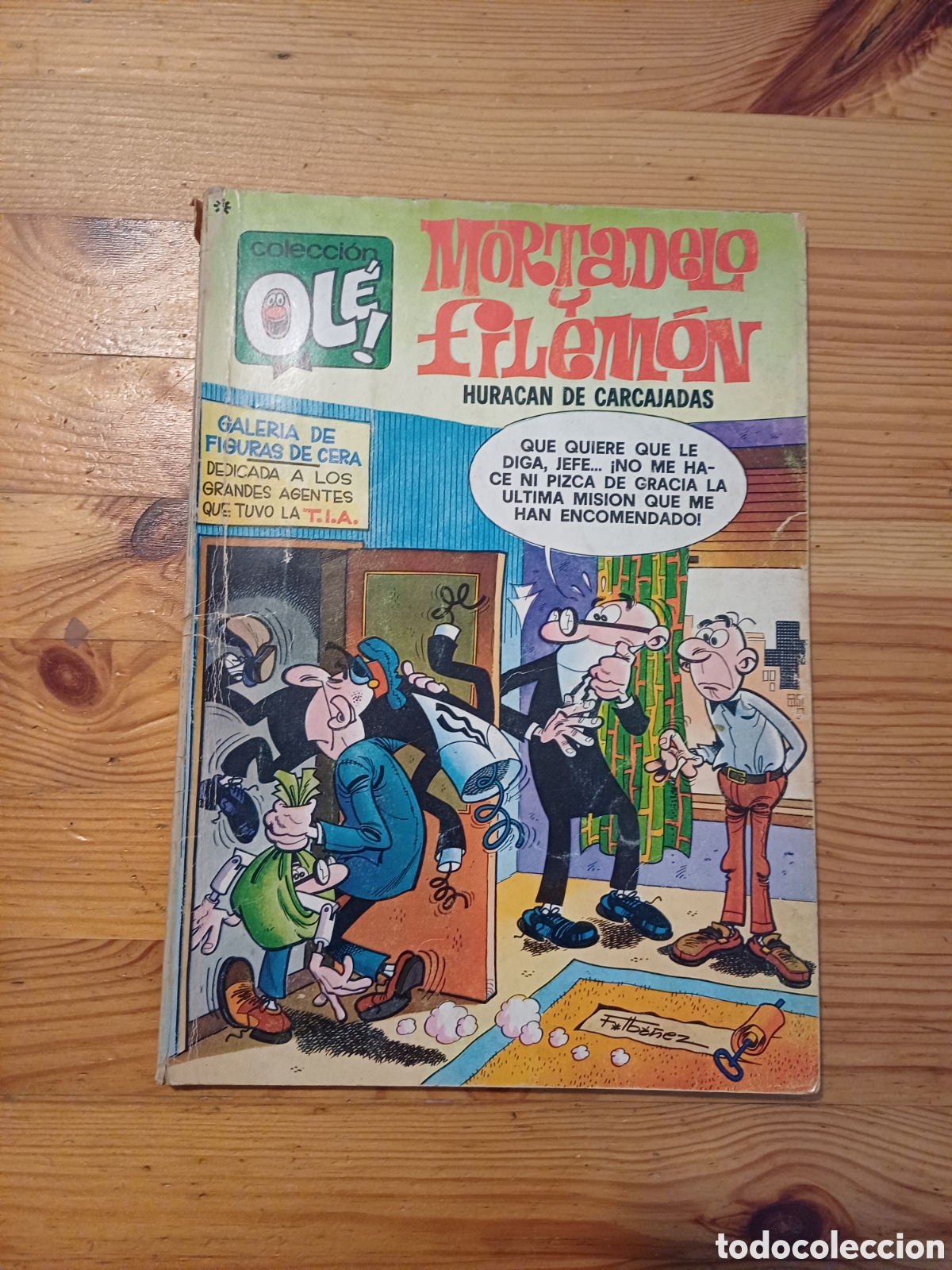 Tebeos: Mortadelo y filemon Huracan de carcajadas - Foto 1