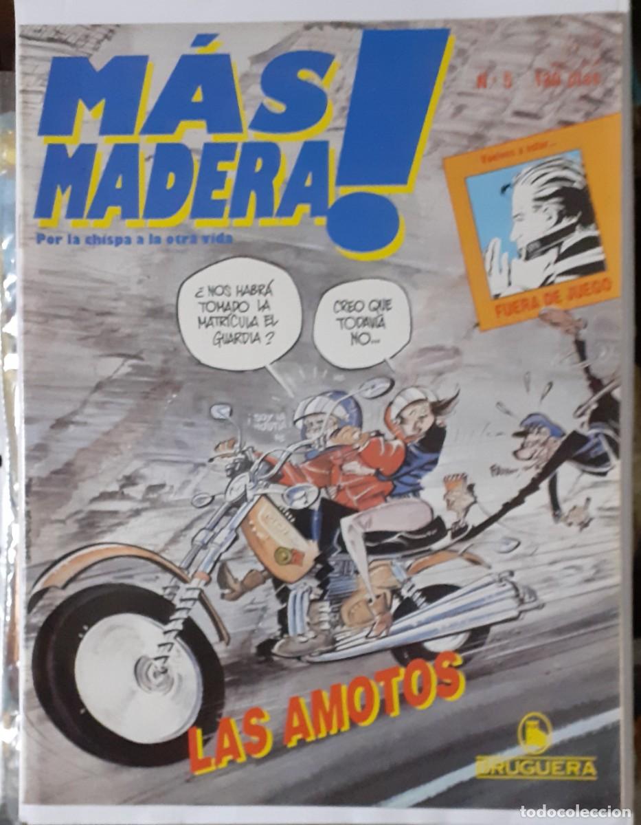 Comics: M&Aacute;S MADERA!-BRUGUERA- N&ordm; 5 -HUMOR GR&Aacute;FICO RENOVADOR-1986-BUIXADERA-PERE JOAN-BUENO-ESCASO-LEA-0106