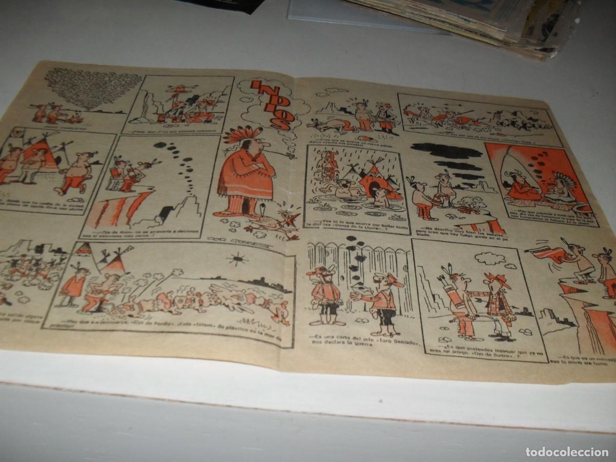 BDs: LAMINA COMICA DOBLE:DON PIO+INDIOS,DE GOSSET+ZIPI Y ZAPE.BRUGUERA,A&Ntilde;OS 60