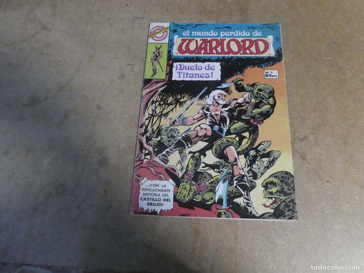 Tebeos: comics superacci&oacute;n bruguera, el mundo perdido de warlord n&ordm; 2