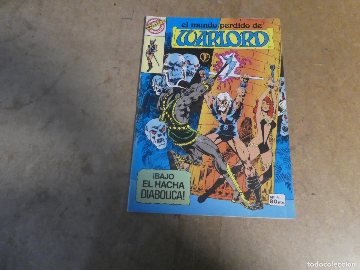 Tebeos: comics superacci&oacute;n bruguera, el mundo perdido de warlord n&ordm; 4