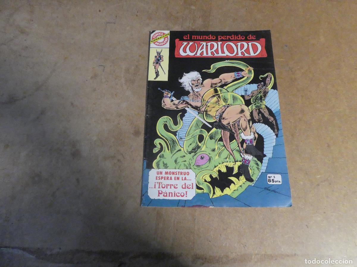 Tebeos: comics superacci&oacute;n bruguera, el mundo perdido de warlord n&ordm; 5