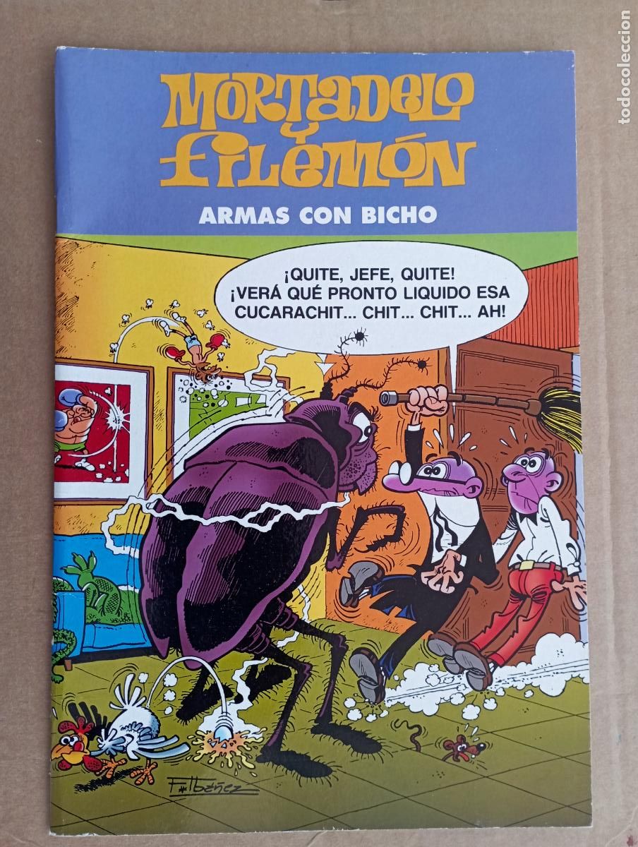 Tebeos: MORTADELO Y FILEM&Oacute;N - ARMAS CON BICHO - Foto 1