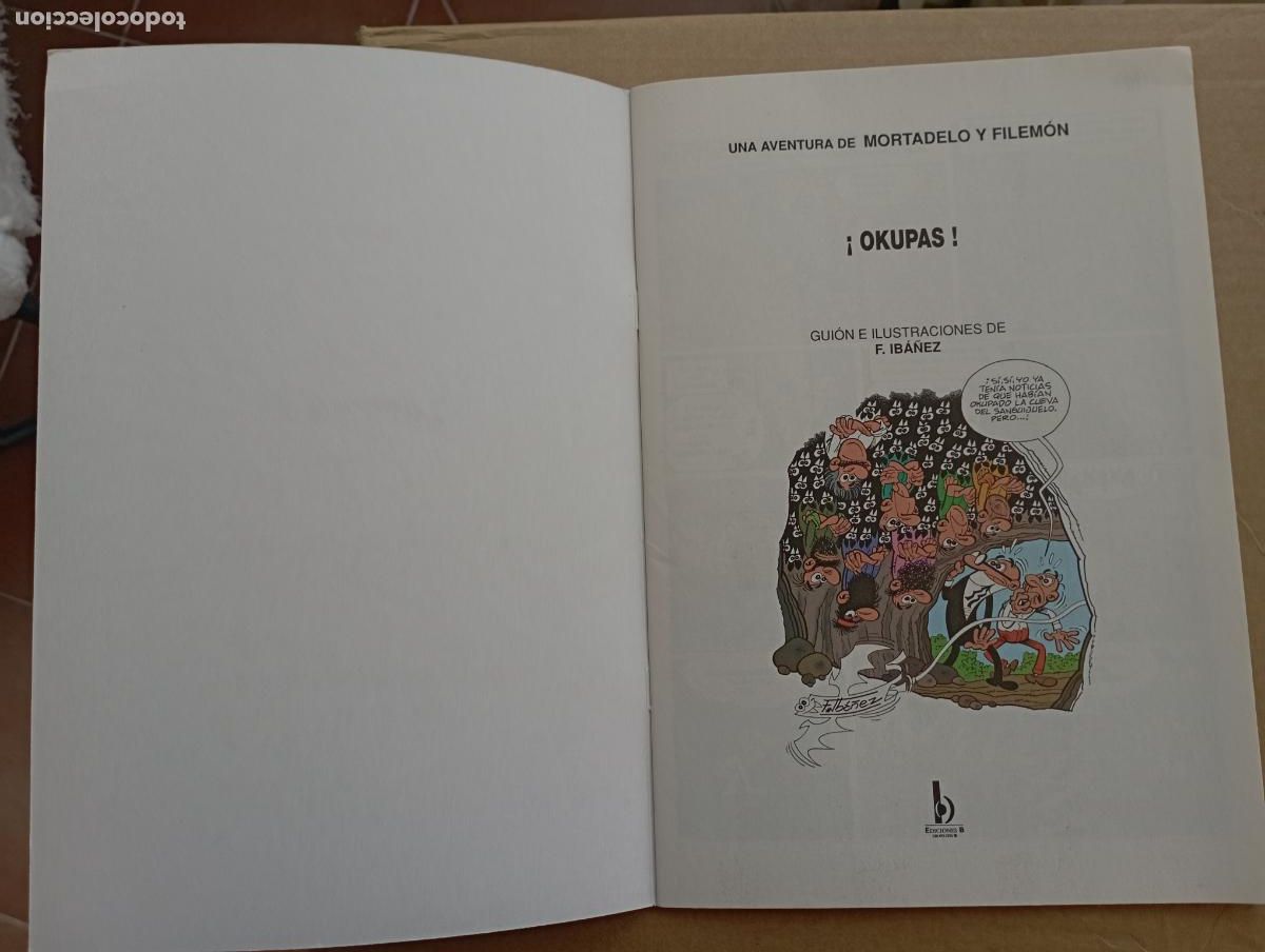 Tebeos: MORTADELO Y FILEM&Oacute;N - &iexcl; OKUPAS ! - Foto 2