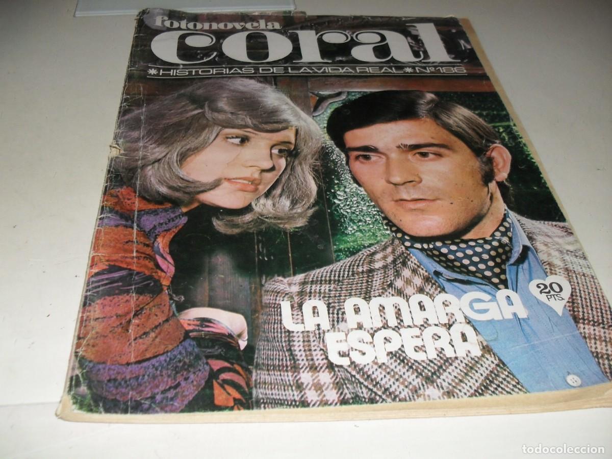 Comics: FOTONOVELA CORAL N&ordm; 186:LA AMARGA ESPERA,EDITORIAL BRUGUERA,A&Ntilde;O 1968