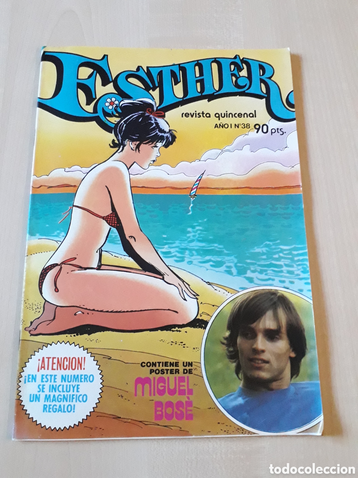 Tebeos: Esther num 38. Con poster de Miguel Bos&eacute; - Foto 1