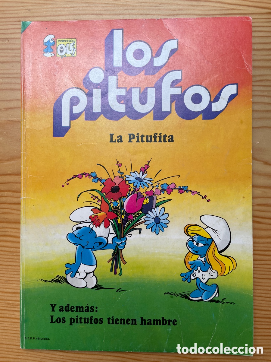 Tebeos: Los Pitufos n&deg; 4 - Colecci&oacute;n Ol&eacute; - Foto 1