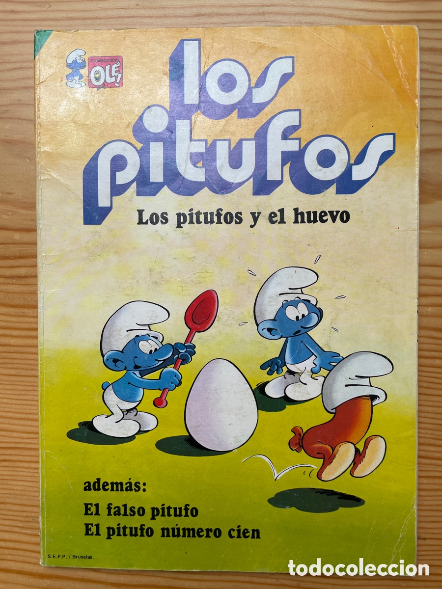 Tebeos: Los Pitufos n&deg; 5 - Colecci&oacute;n Ol&eacute; - Foto 1