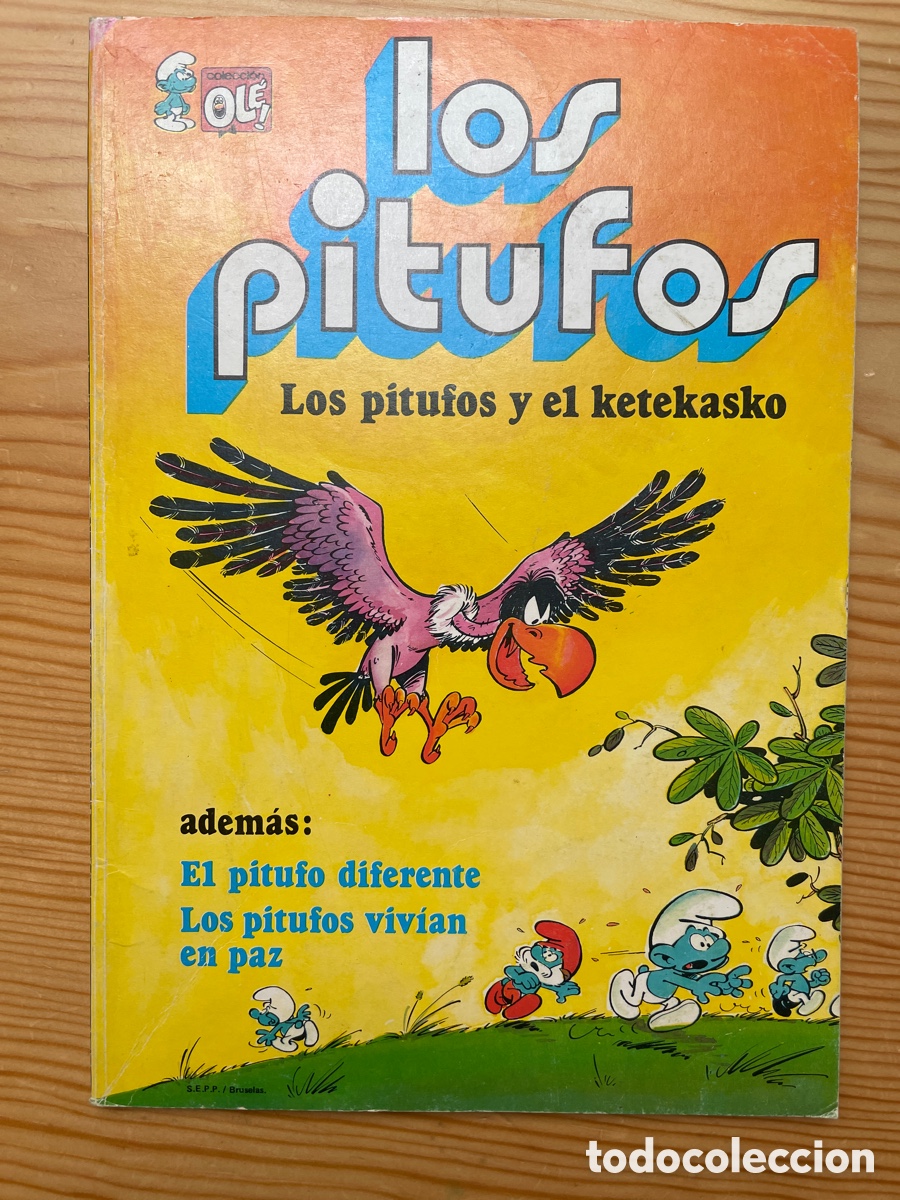 Tebeos: Los Pitufos n&deg; 6 - Colecci&oacute;n Ol&eacute; - Foto 1