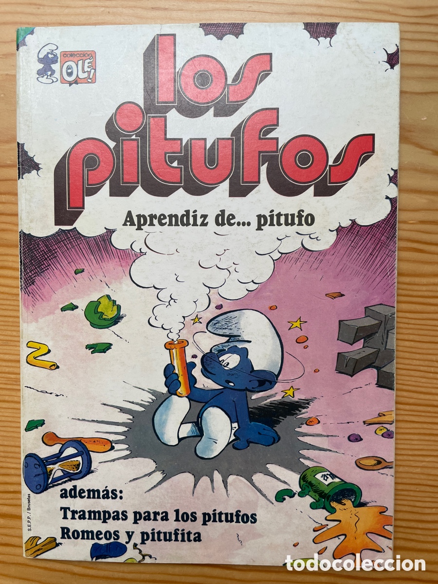 Tebeos: Los Pitufos n&deg; 8 - Colecci&oacute;n Ol&eacute; - Foto 1
